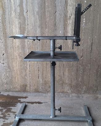Cavalletto da lavoro per minimoto
