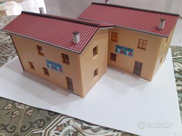 coppia trattorie modellismo ferroviario h0 