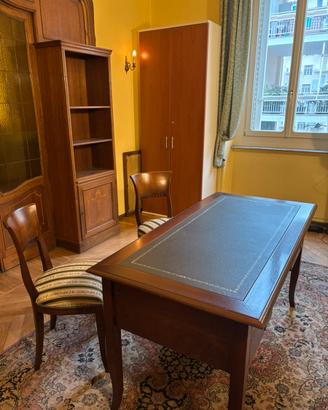 Scrivania ufficio con set di sedie (coppia)