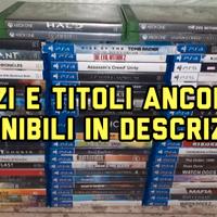 Giochi per Playstation 4, Playstation 5 e XBOX One