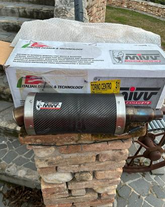 SCARICO MIVV CARBONIO PER GILERA NEXUS 500