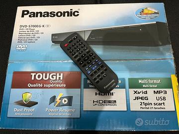 Lettore DVD Panasonic S700EG-K HDMI & SCART