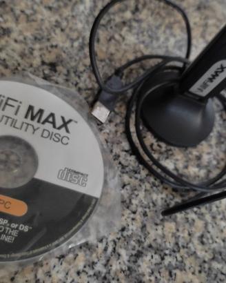 Datel wifi max per nintendo ds e psp con cd driver
