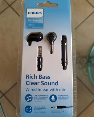 Auricolari Philips Serie 1000 NUOVI
