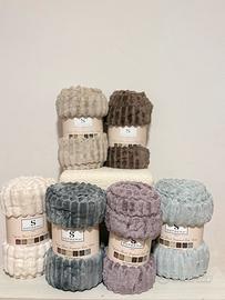 Coperta Plaid Invernale Ultra Morbida 6 Colori