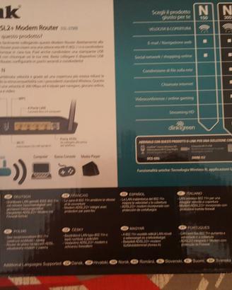 Modem Router Wi-Fi D-LINK