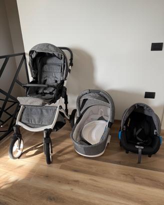 Trio Momon Vernuji, seggiolone pappa Chicco