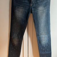 Jeans donna Hollister con decorazioni