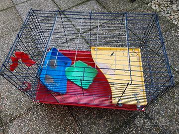 Gabbia per criceti coniglio 