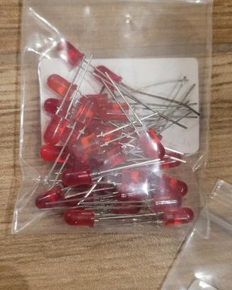 Led Diodi luminusi lotto 60 pezzi