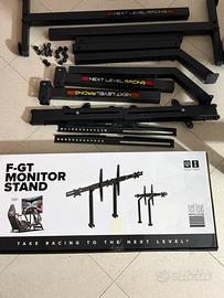 Supporto triplo monitor Next Level Racing F-GT