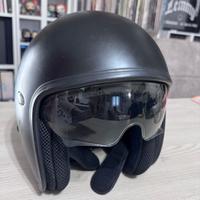 Casco Jet Premier Vintage Black con Visierino TG.S