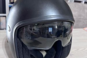 Casco Jet Premier Vintage Black con Visierino TG.S