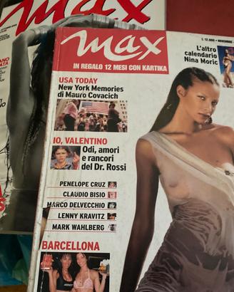 Raccolta riviste MAX CQ FOX MAXIM