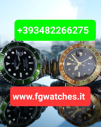 Valutazione Permuta orologi Torino - Rolex- Omega
