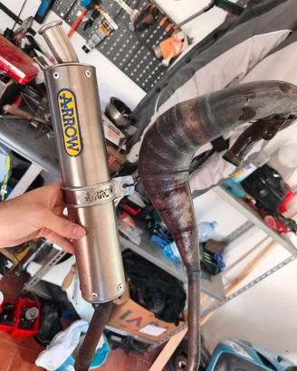 SCARICO ARROW  OMOLOGATO Husqvarna SM WRE WR 125