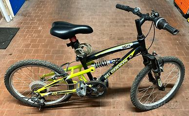 Bicicletta MTB bambino ruote 20 bi- ammortizzata