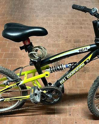 Bicicletta MTB bambino ruote 20 bi- ammortizzata