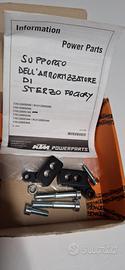 Supporto per ammortizzatore di sterzo factory ktm