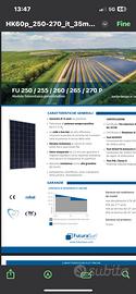 Pannelli fotovoltaici 260w