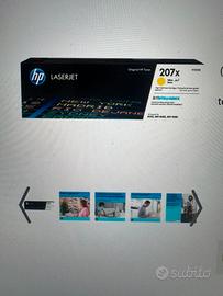 HP 207x codice w2212x toner giallo toner originale