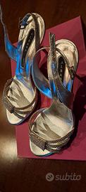 Sandali argentati