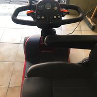 Scooter Maxi Reale elettrico per disabili Rosso