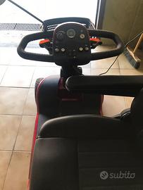 Scooter Maxi Reale elettrico per disabili Rosso
