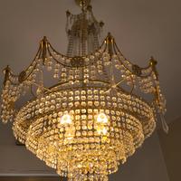Lampadario con cristalli Swarowski