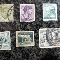 Francobolli vintage Rep Italiana