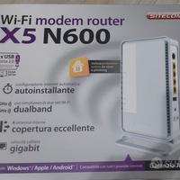 Wii FI modem router duale band X5 N 600