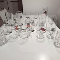 Bicchieri birra da collezione 