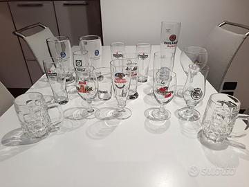 Bicchieri birra da collezione 