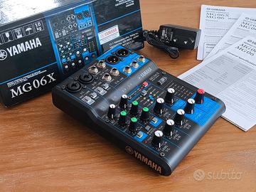 Yamaha Mg06x Mixer Live Pro
