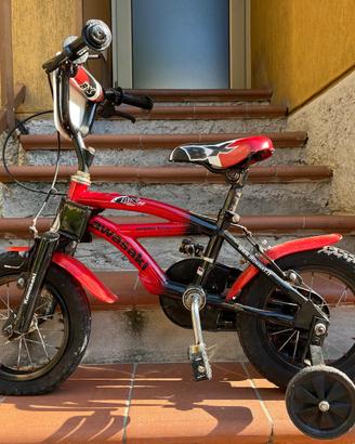 Bici bambino 12" Kawasaki Red Passion