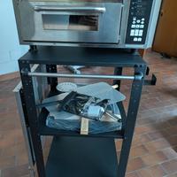 Forno tentazione gt3 + carrello spaceone pizza