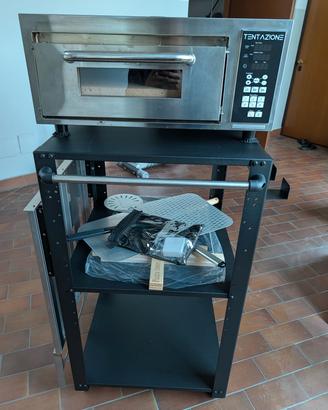 Forno tentazione gt3 + carrello spaceone pizza