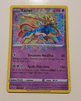 Zacian policromo, leggere la descrizione.