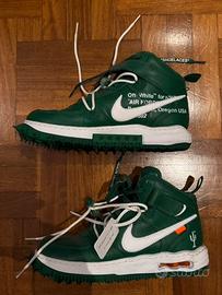 Nike x Off white air force 1 mid Pine Green - 42.5