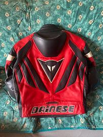 Tuta in pelle Dainese due pezzi