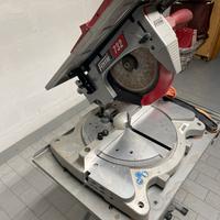 Troncatrice legno combinata con cavalletto