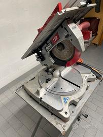 Troncatrice legno combinata con cavalletto