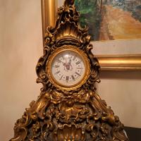 Orologio parigina imperial in bronzo dorato 