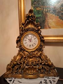 Orologio parigina imperial in bronzo dorato 