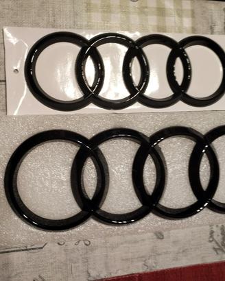 Loghi Stemmi Audi Varie Misure 