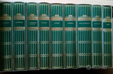 Lotto CLASSICI DEL PENSIERO, Meridiani Mondadori