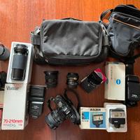 Set completo Minolta X700