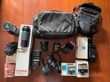 Set completo Minolta X700