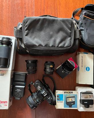 Set completo Minolta X700