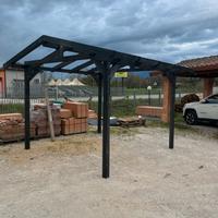gazebo in legno lamellare